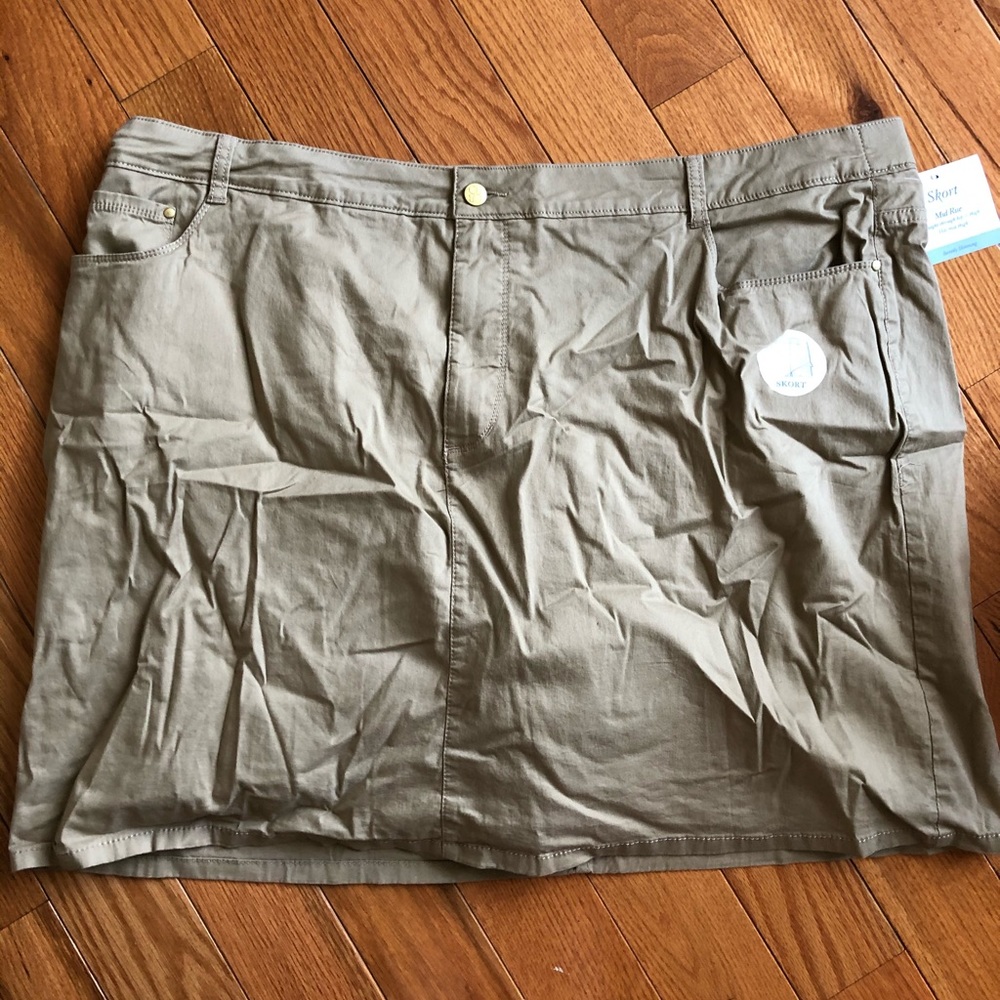 Croft and Barrow Plus Sized Skort